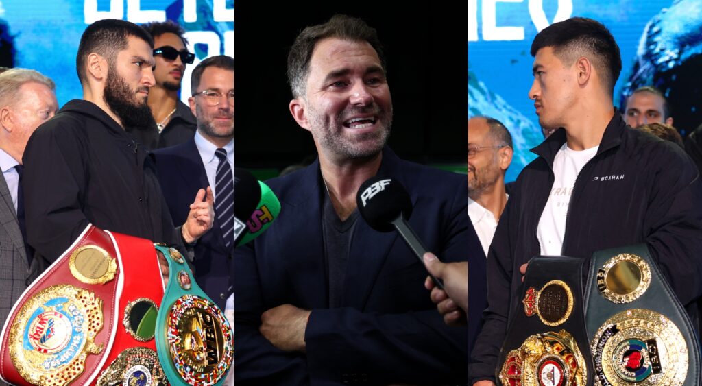 Eddie Hearn Confident In His Fighter