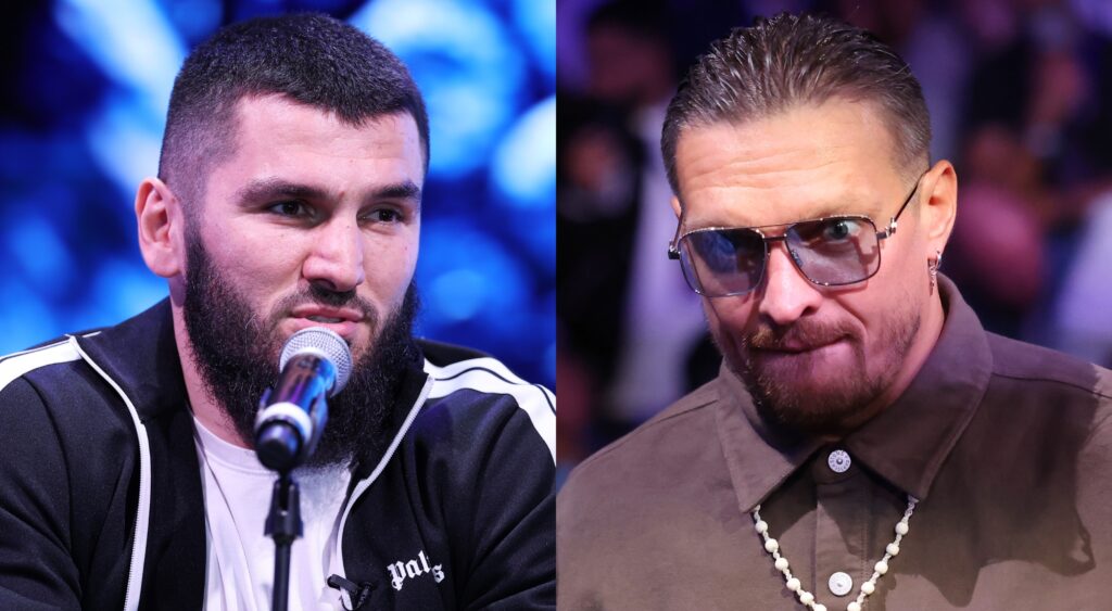 Artur Beterbiev shrugs off Oleksandr Usyk's prediction