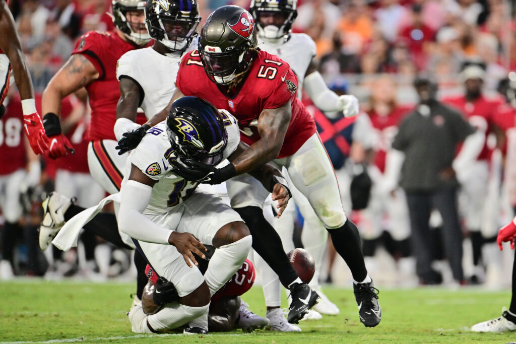 Overview of Baltimore Ravens vs. Tampa Bay Buccaneers game