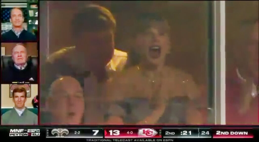 Bill Belichick Let Everyone Know He’s Sick & Tired Of The Taylor Swift Cam During His Appearance On The “ManningCast” 