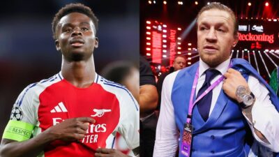 Bukayo Saka defends Conor McGregor