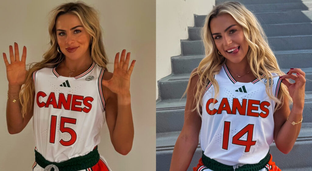 Photos of the Cavnder Twins in Hurricanes uniforms