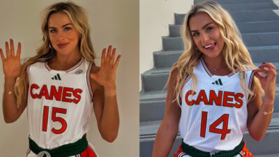 Photos of the Cavnder Twins in Hurricanes uniforms