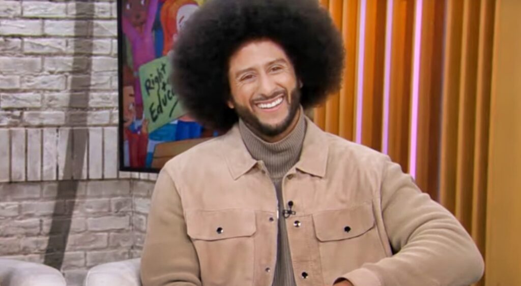 Colin Kaepernick on CBS show