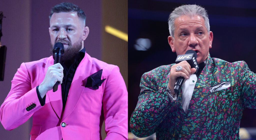 Conor McGregor gets compared to Bruce Buffer