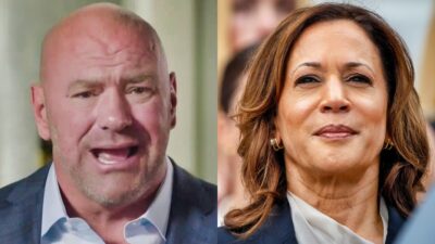 Dana White takes issue with Kamala Harris