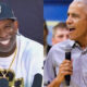 Photos of Deion Sanders and Barack Obama