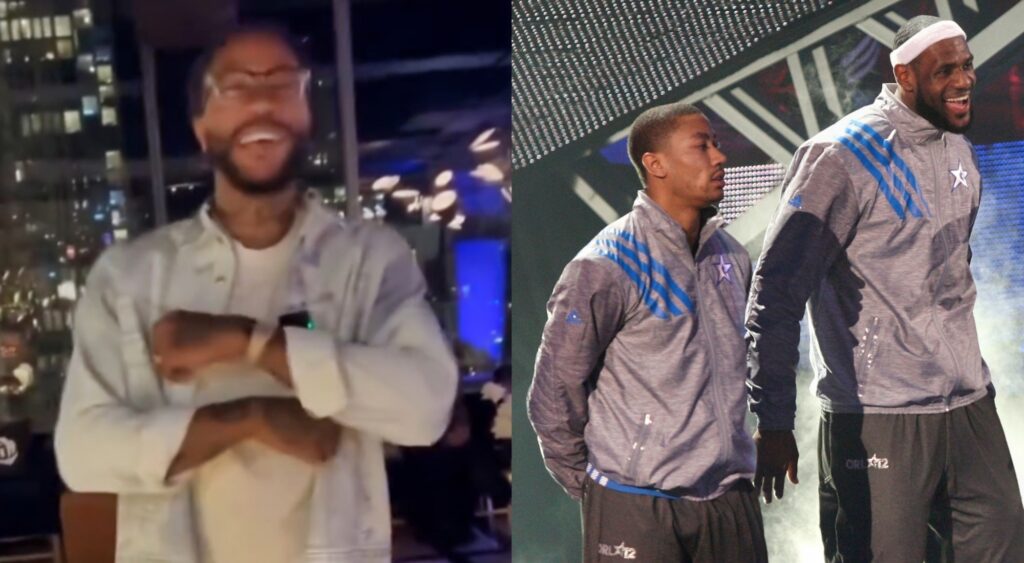 Derrick Rose Recreates His Famous 2012 All-Star Intro