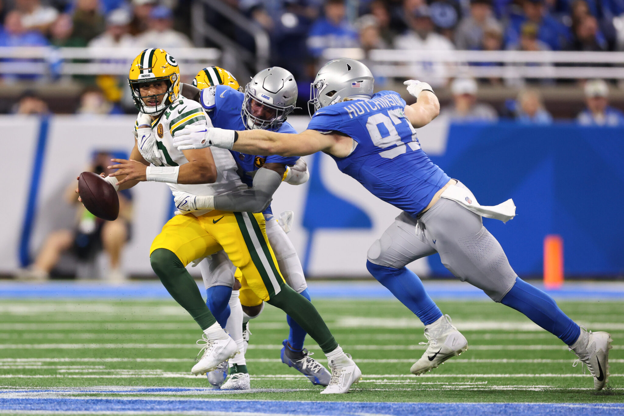 Detroit Lions vs. Green Bay Packers H2H Stats, Starting Lineup