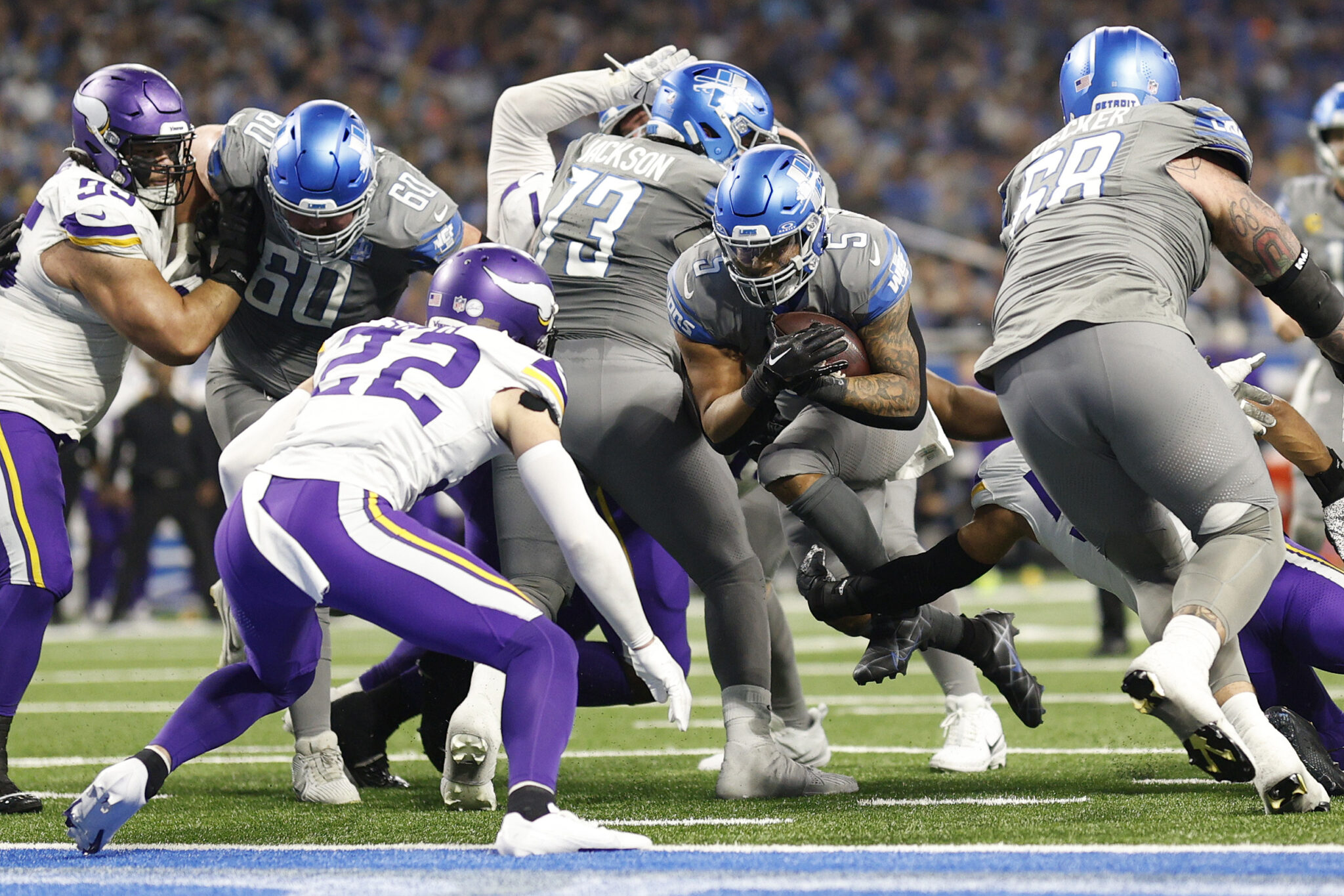 Detroit Lions vs. Minnesota Vikings Head To Head Stats, Probable