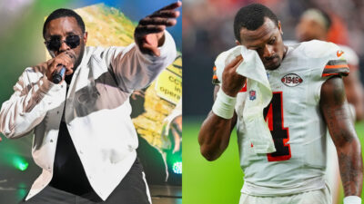 Photos of Diddy and Deshaun Watson