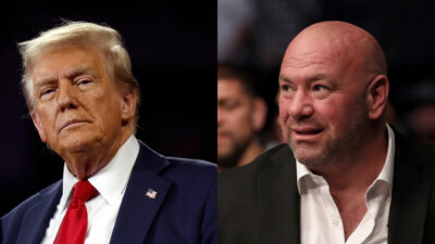 Donald Trump snubs Dana White's UFC P4P, names his favorite.