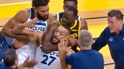 Karl-Anthony Towns recalls infamous chocking of Draymond Green from last season