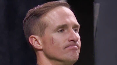 Drew Brees sulking