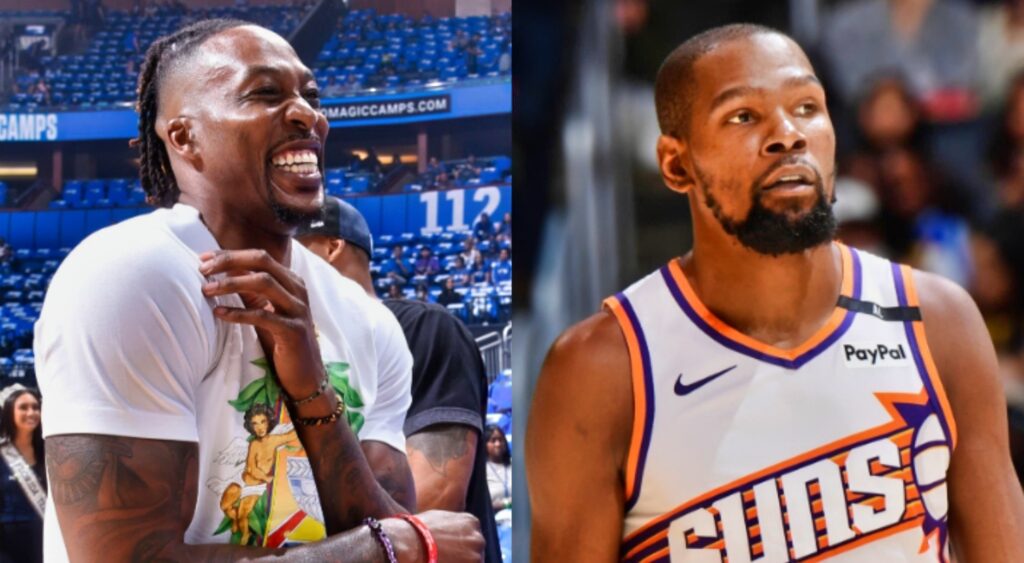 Dwight Howard hilariously mocks Kevin Durant during Suns vs. Lakers