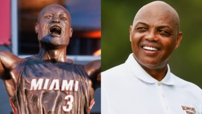 Charles Barkley roasts Dwyane Wade's statue