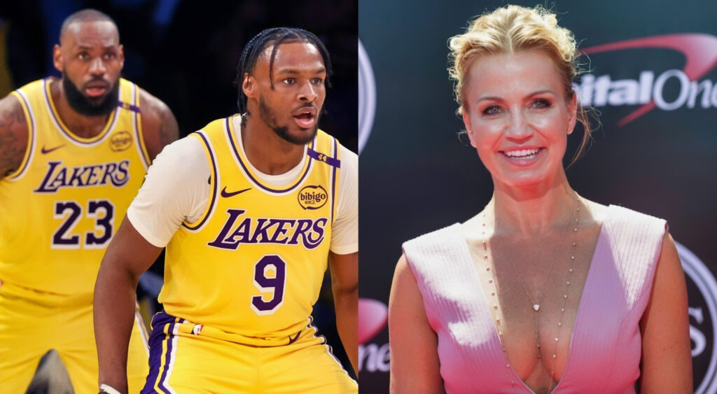 Former ESPN Host Michelle Beadle Claims LeBron James And Bronny’s Moment Together Was "Manufactured And Ridiculous"