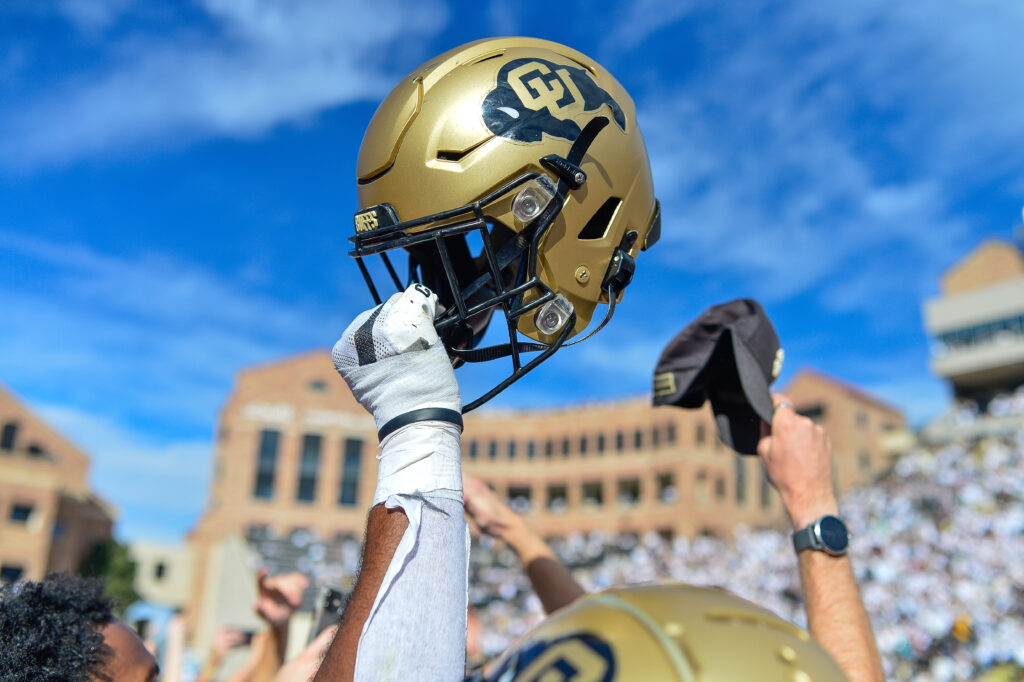 Photo via Colorado helmet for article on Nikhil Webb Walker