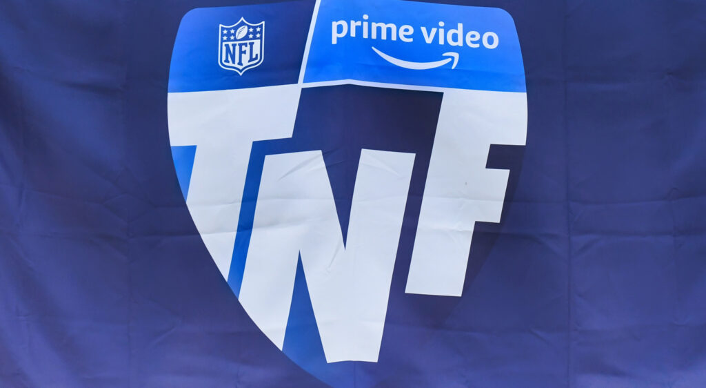 Prime video TNF signage