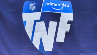 Prime video TNF signage