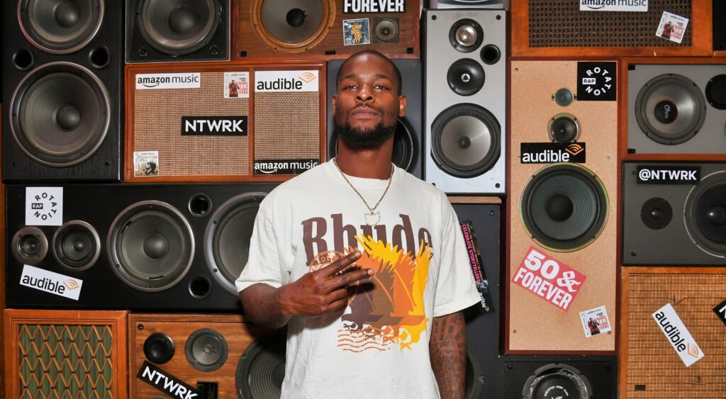 Le'Veon Bell at 50 & Forever premiere