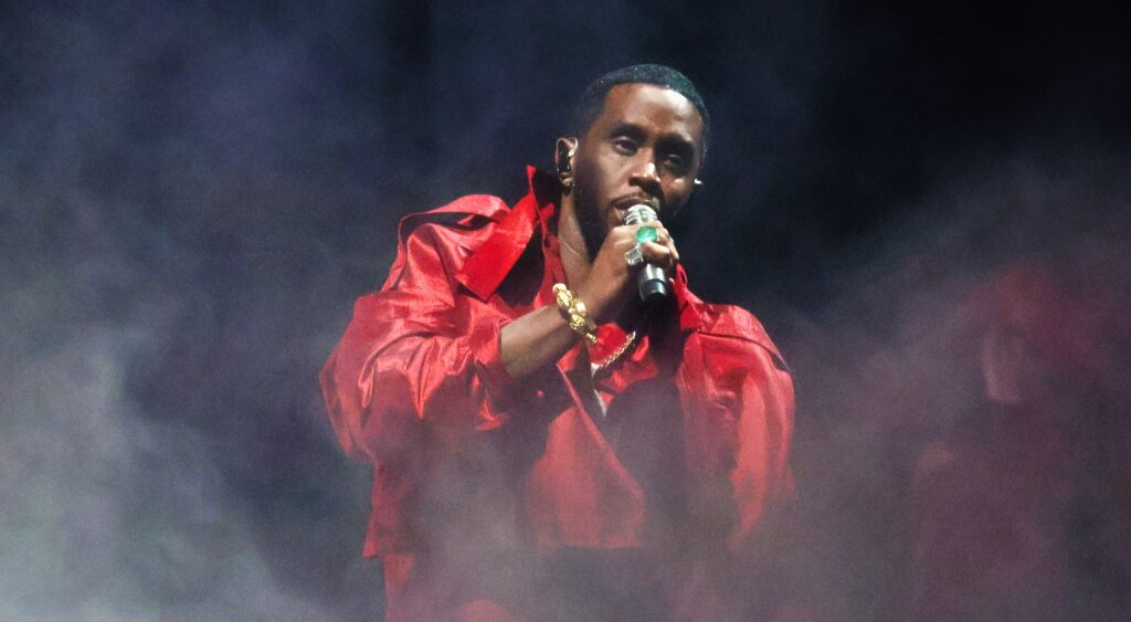 Sean 'Diddy' Combs performing live in 2023