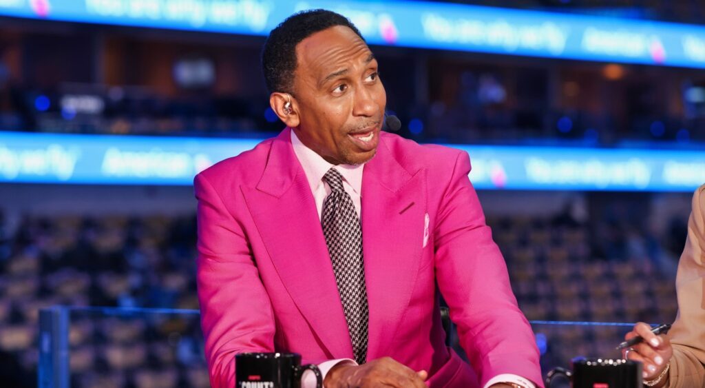 Stephen A. Smith talking