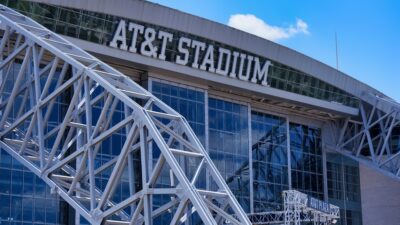 AT&T Stadium view from outside