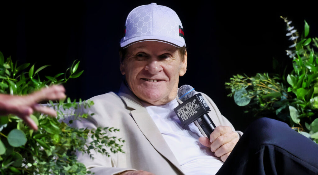 Pete Rose smiling