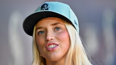 Hailey Van Lith rocking cap