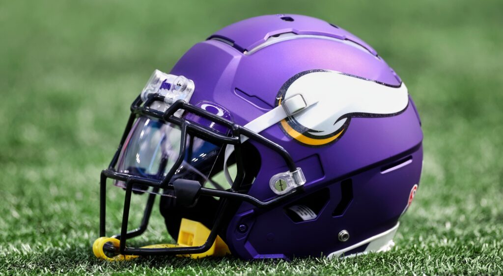 Minnesota Vikings helmet.