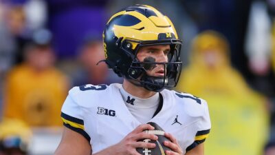 Jack Tuttle in Michigan uniform