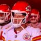 Kansas City Chiefs players in tunnel