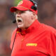 Photo of Andy Reid for article on Josh Uche