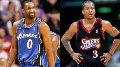 Gilbert Arenas made challenging claims regarding Allen Iverson's 2001 season stats