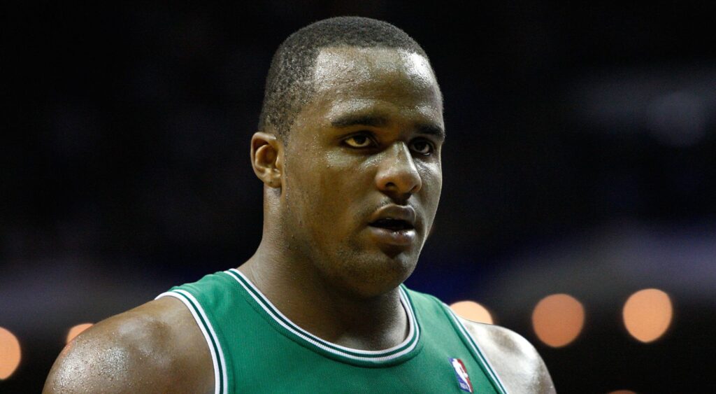 Glen Davis of the Boston Celtics