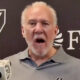 San Antonio Spurs head coach Gregg Popovich in a media meet