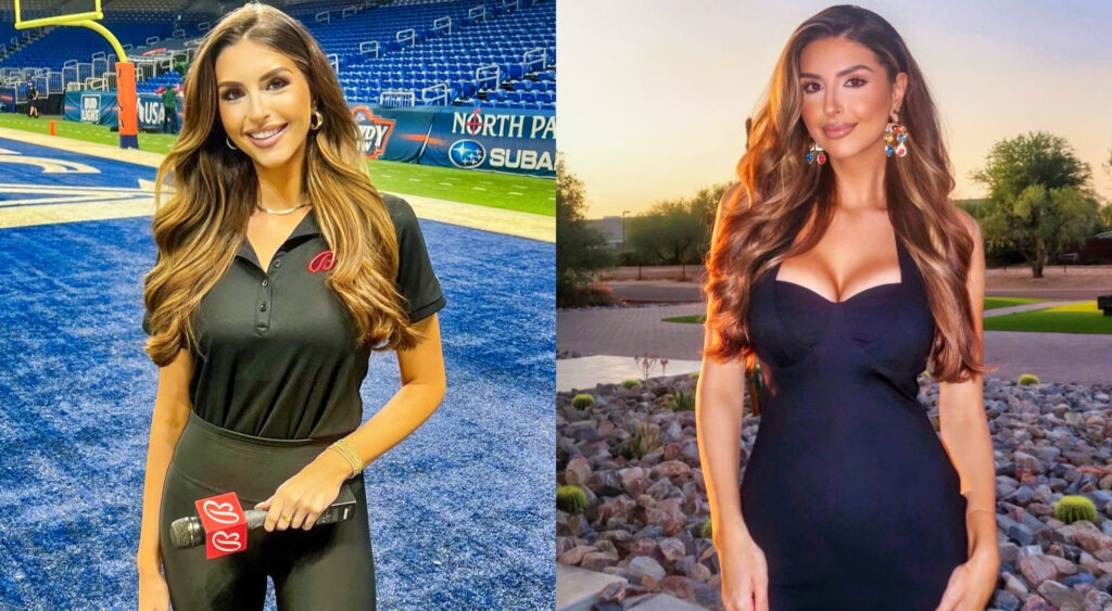 Photos of College Football reporter Isabella Radovan