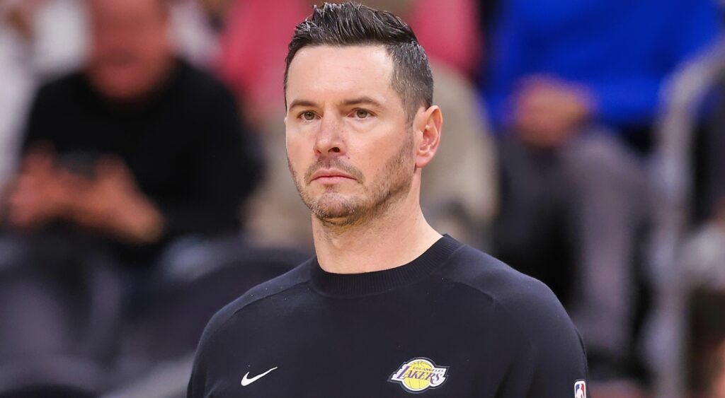 Baron Davis caught Lakers head coach JJ Redick engaging in an unexpected activity