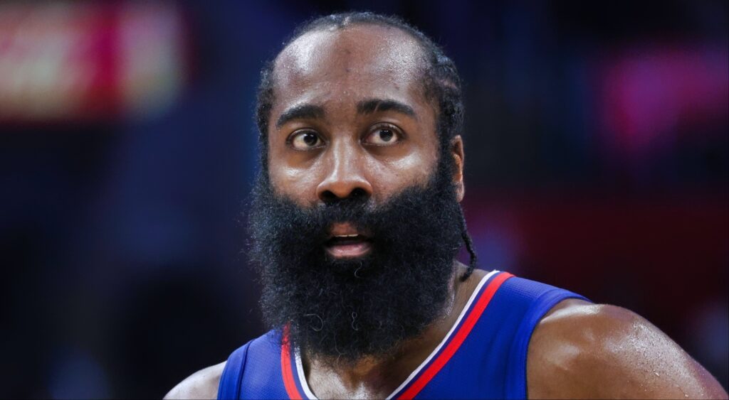 James Harden of the LA Clippers.