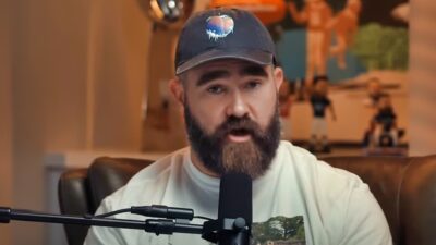 Jason Kelce on podcast