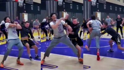 JJ Redick Denies Jaxson Hayes Scoring During Lakers Practice