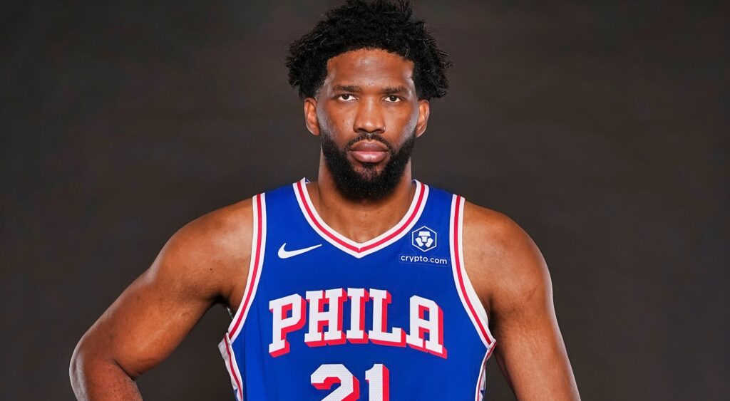 Joel Embiid, makes a bold statement about the team's plan to prioritize his health for the playoffs