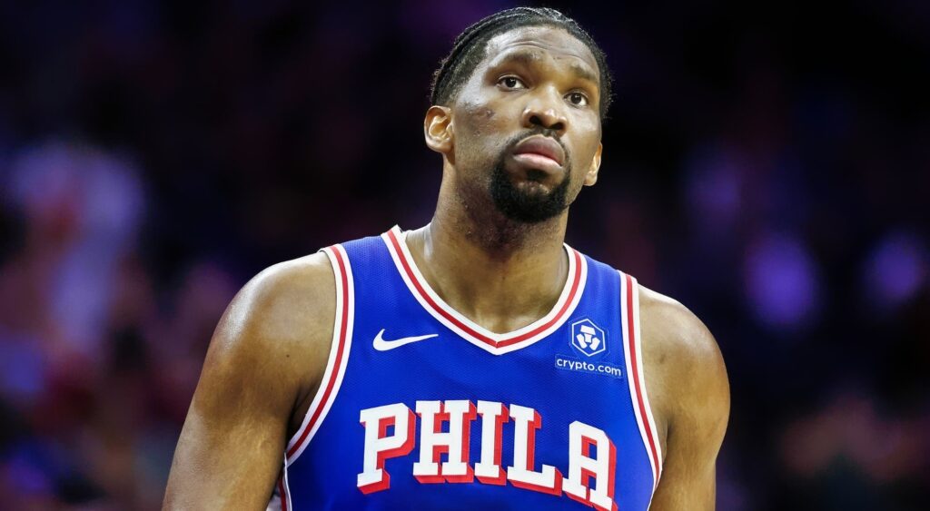 NBA fined 76ers $1,00,000 for Joel Embiid