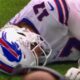 Josh Allen on ground