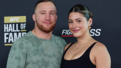 Justin Gaethje and his Girlfriend