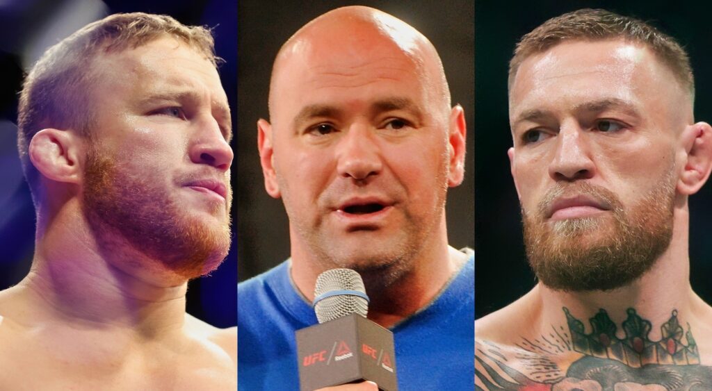 Dana White clears the air about Conor McGregor ducking Justin Gaethje