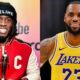 Kai Cenat channels LeBron James' energy after tasting the Lakers star's signature Hennessy.