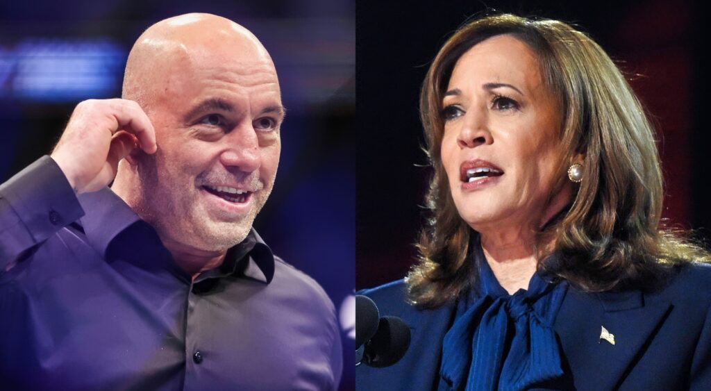 Kamala Harris Reported To Appear On Joe Rogan's Podcast