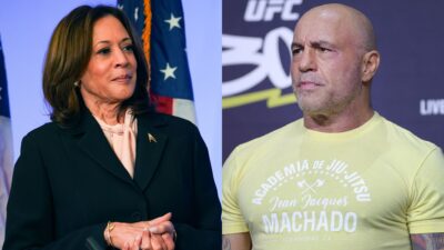 Kamala Harris, and Joe Rogan